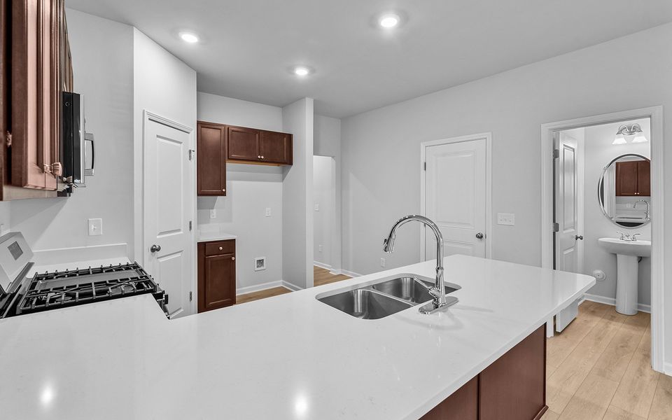 Furnished interior view inside a new home in Hanes Lake, Winston-Salem (Image 10).