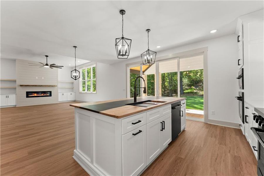 Furnished interior view inside a new home in , Baldwin (Image 46).