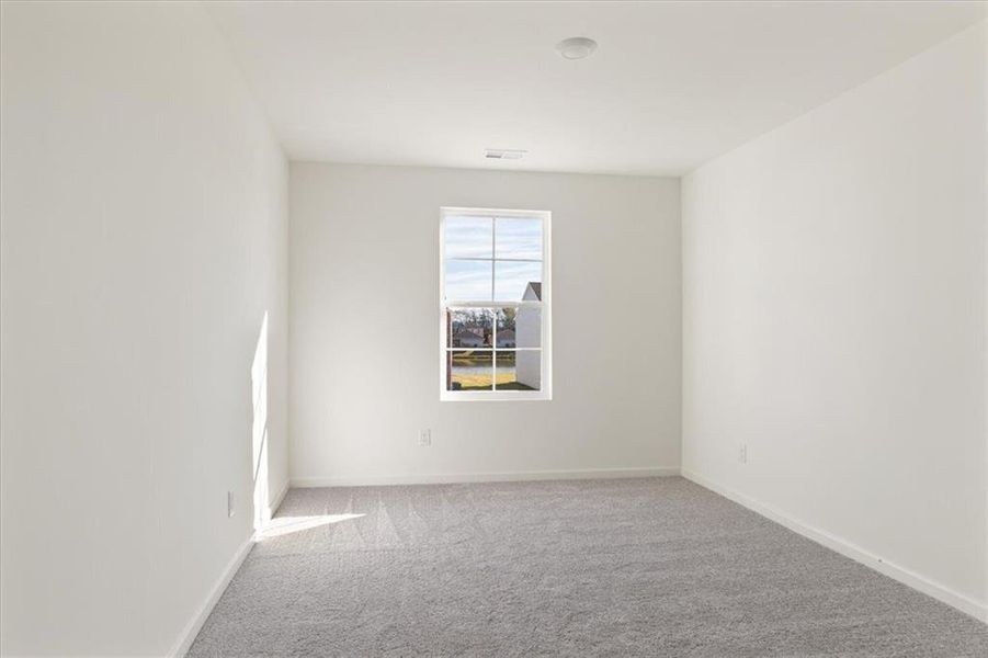Spacious, unfurnished interior of a new home in The Ridge at Twin Rivers, Covington (Image 16). Spacious, unfurnished interior of a new home in The Ridge at Twin Rivers, Covington (Image 16).