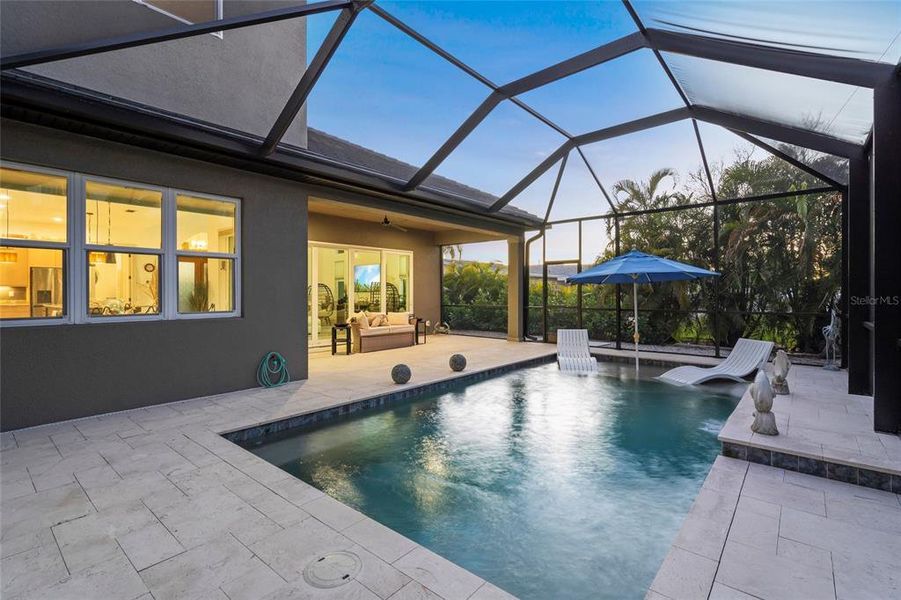 Exterior details and patio area of a home in , Venice (Image 21). Exterior details and patio area of a home in , Venice (Image 21).