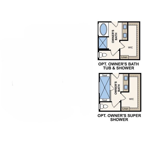 2D floor plan layout for the Coronado by Century Communities in The Magnolia Series at Reserve East, Flagler Beach, FL (Image 6). 2D floor plan layout for the Coronado by Century Communities in The Magnolia Series at Reserve East, Flagler Beach, FL (Image 6).