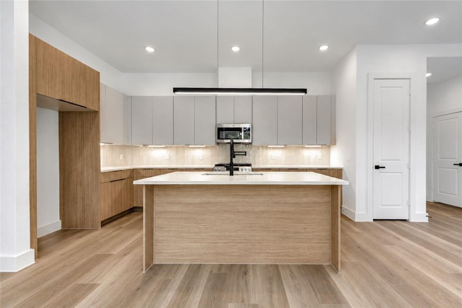 Furnished interior view inside a new home in , Houston (Image 13).