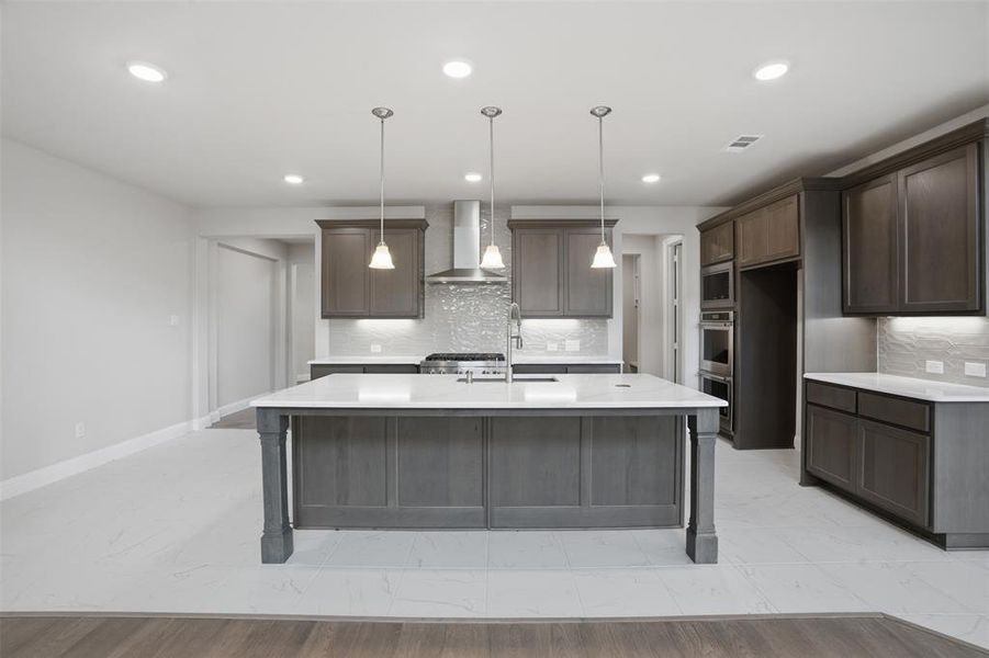 Furnished interior view inside a new home in , Wylie (Image 5).