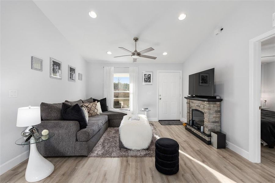 Furnished interior view inside a new home in , Ocala (Image 12).