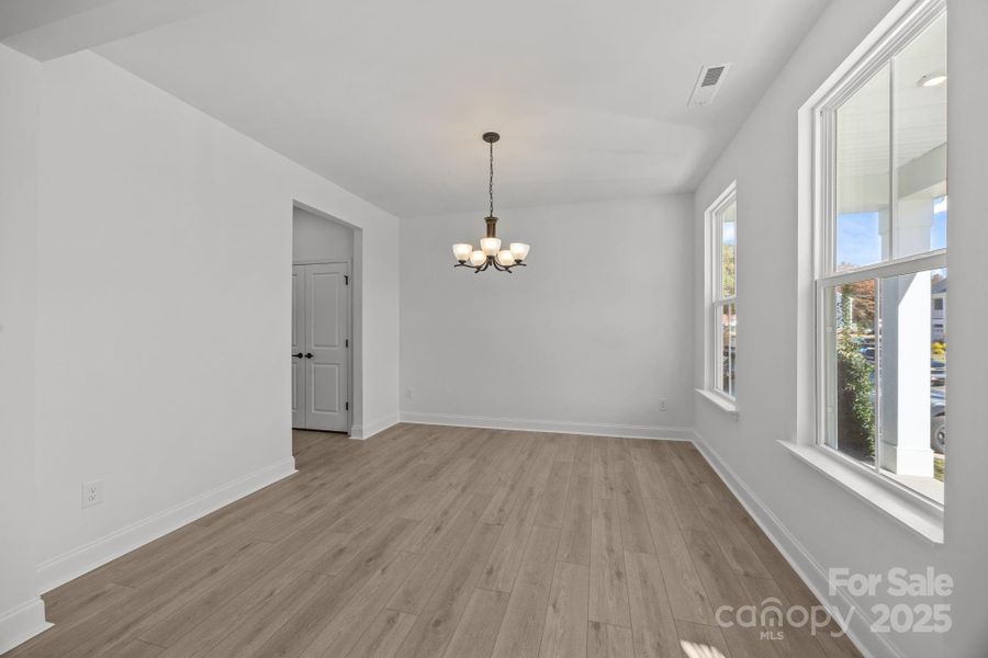 Spacious, unfurnished interior of a new home in Farms at Bellingham, Mooresville (Image 15).