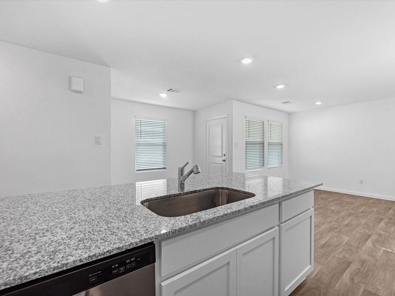 Furnished interior view inside a new home in William Trails, Willis (Image 10).
