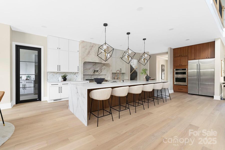 Furnished interior view inside a new home in , Weddington (Image 15).