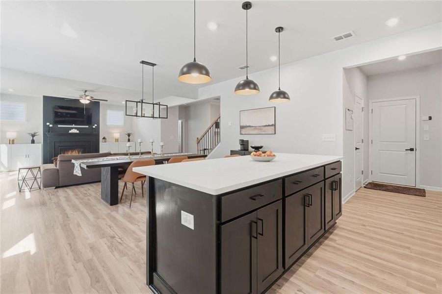 Furnished interior view inside a new home in Riverwood, Dallas (Image 21).