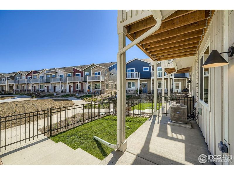 Exterior details and patio area of a home in , Longmont (Image 4).