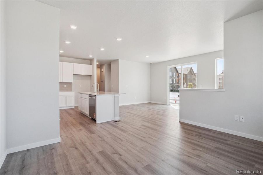 Spacious, unfurnished interior of a new home in Paired Homes at Alder Creek, Parker (Image 15).