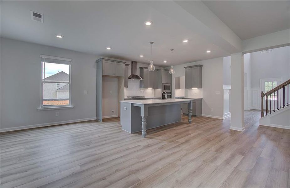 Spacious, unfurnished interior of a new home in Cambria at Traditions, Hampton (Image 28).