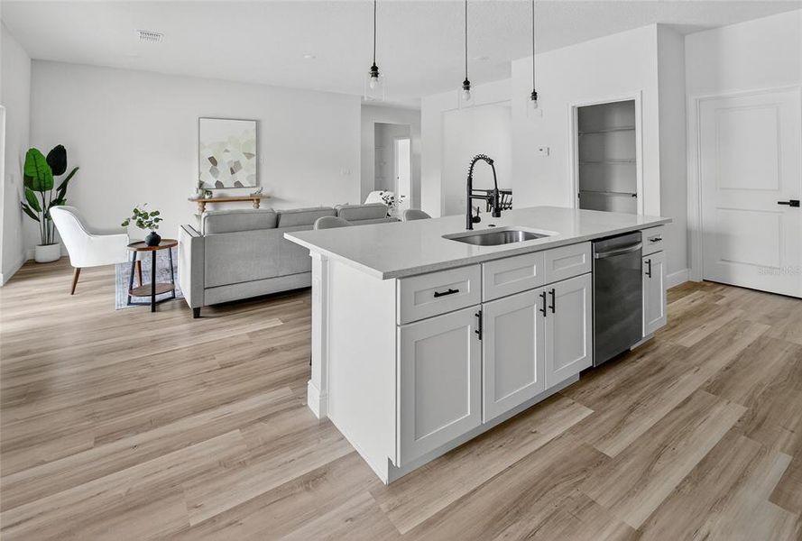 Furnished interior view inside a new home in , Ocala (Image 5).