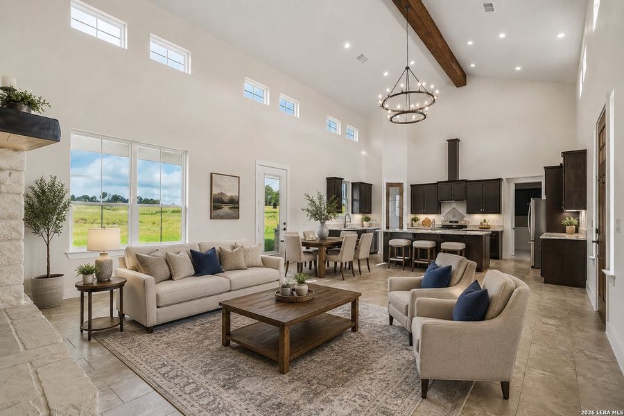 Furnished interior view inside a new home in , Floresville (Image 14). Furnished interior view inside a new home in , Floresville (Image 14).