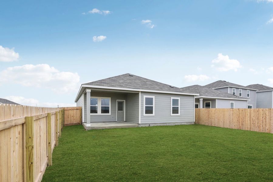 Representative exterior details of a home built from the Sterling by Starlight Homes in The Wilder, Adkins (Image 3). Representative exterior details of a home built from the Sterling by Starlight Homes in The Wilder, Adkins (Image 3).