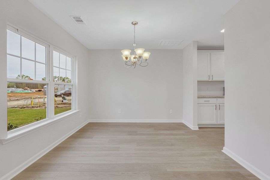 Representative unfurnished interior of a home built from the The Birch by Smith Family Homes in Lakeview Pines, Statesboro (Image 21).