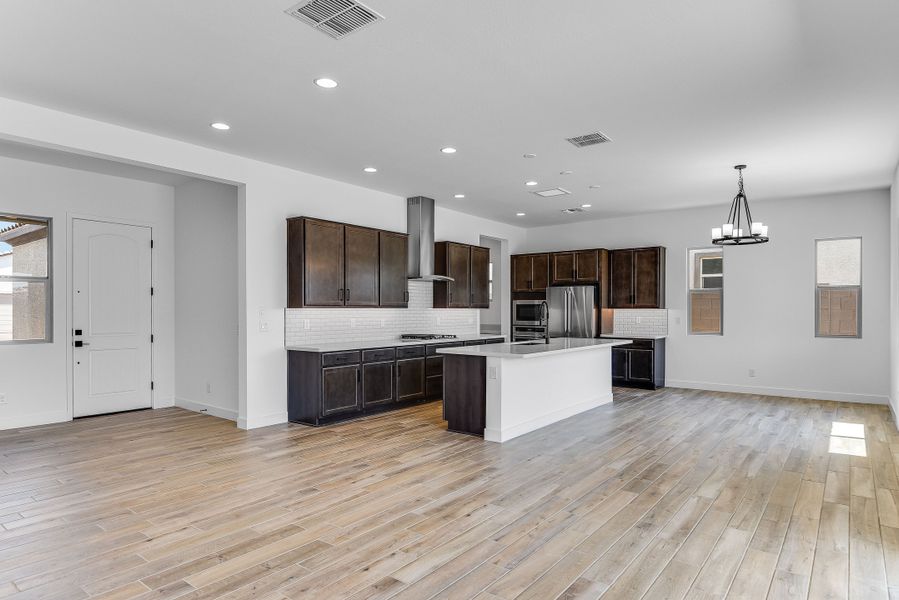 Furnished interior view inside a new home in Estrella, Goodyear (Image 15).
