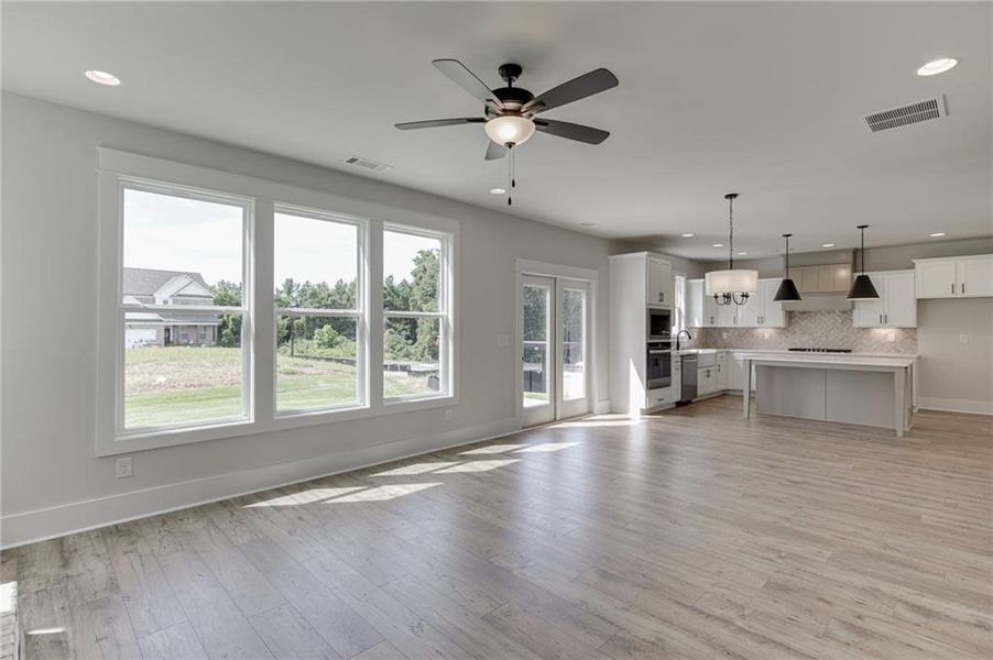 Spacious, unfurnished interior of a new home in , Buford (Image 49).
