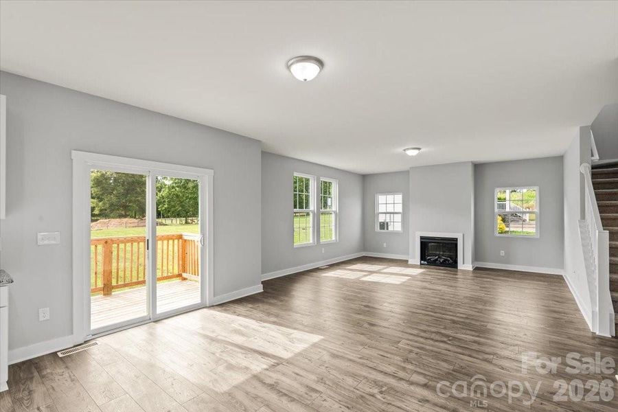 Spacious, unfurnished interior of a new home in , Monroe (Image 34).
