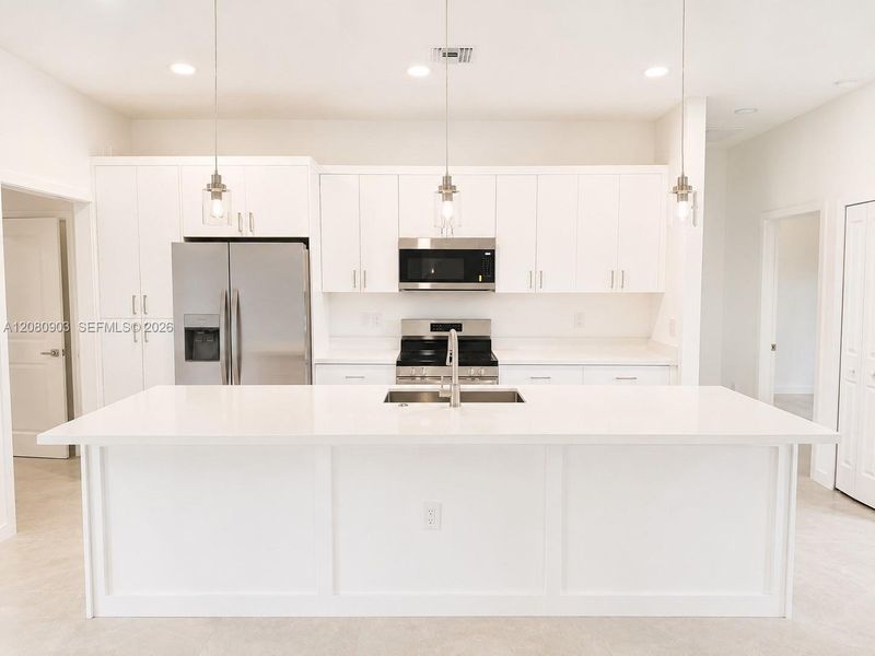 Furnished interior view inside a new home in , Lehigh Acres (Image 7).