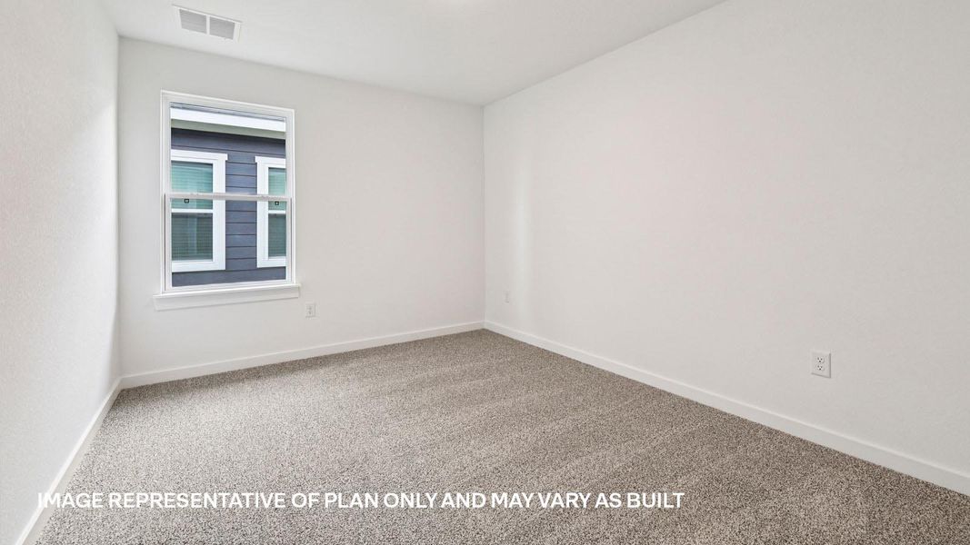 Spacious, unfurnished interior of a new home in Revelry, Del Valle (Image 23). Spacious, unfurnished interior of a new home in Revelry, Del Valle (Image 23).