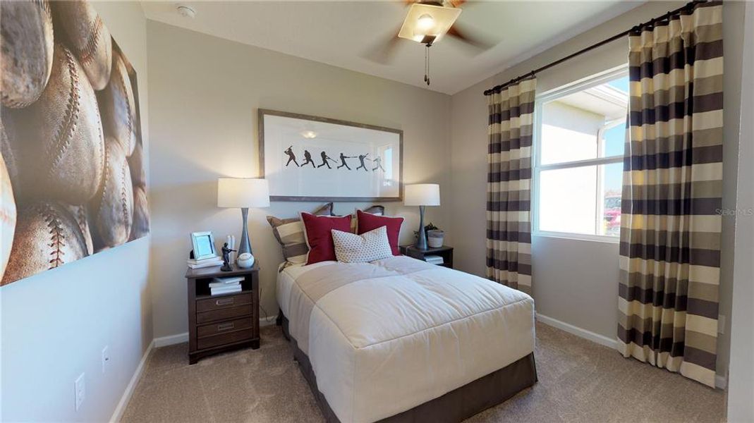 Furnished interior view inside a new home in Seminole Palms, Palm Coast (Image 12).