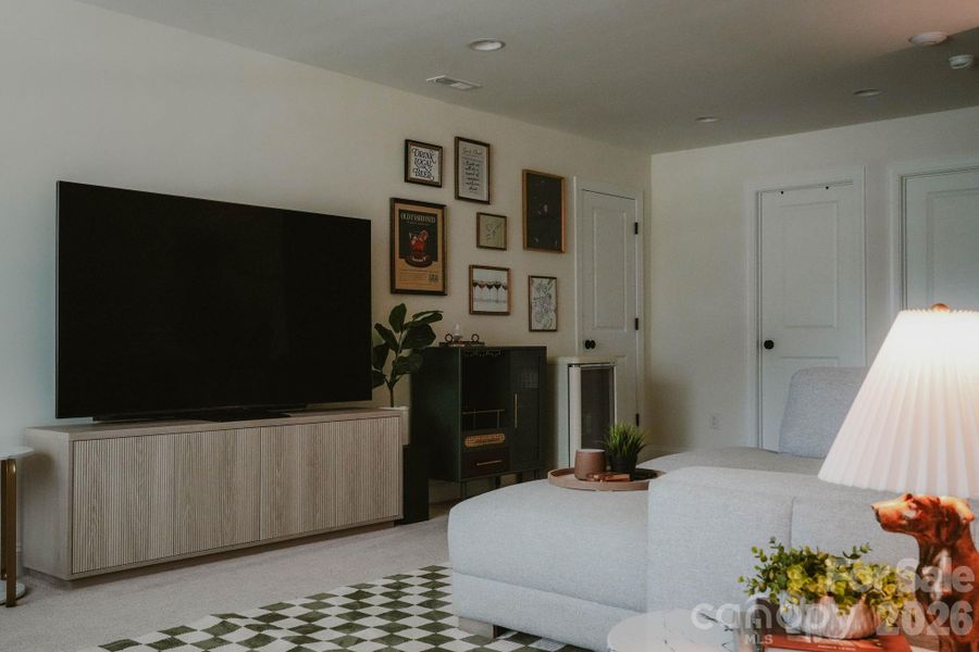 Furnished interior view inside a new home in , Mooresville (Image 11).