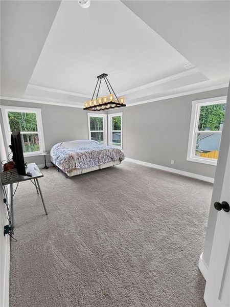 Furnished interior view inside a new home in , Gillsville (Image 11).
