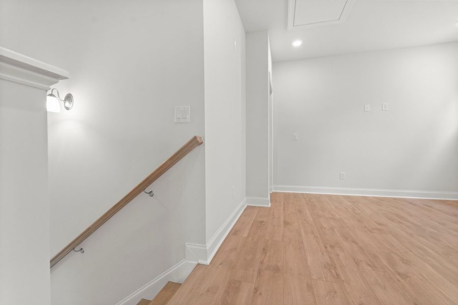 Representative unfurnished interior of a home built from the The Castleberry by The Providence Group in Aberdeen, Hoschton (Image 30).