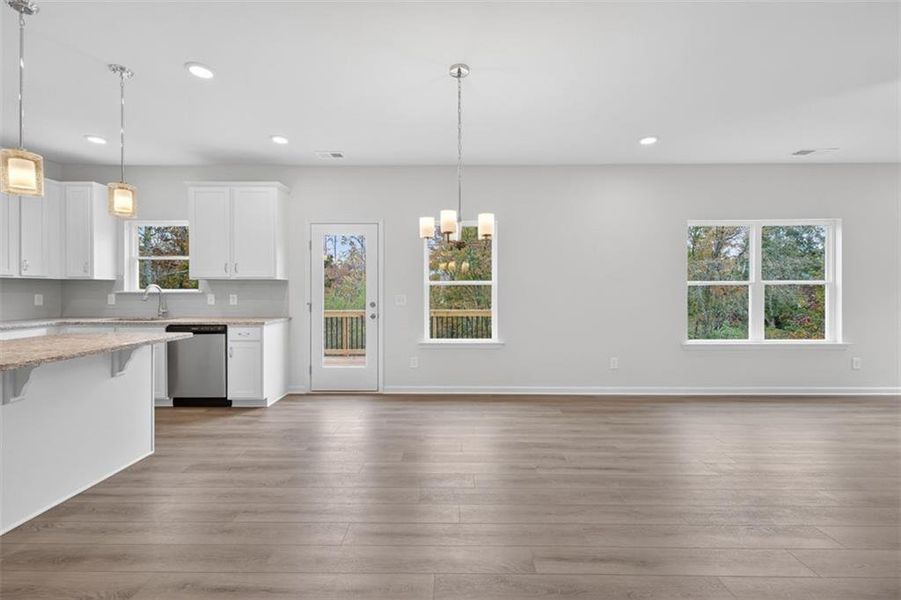 Spacious, unfurnished interior of a new home in Garrett Preserve, Douglasville (Image 48).