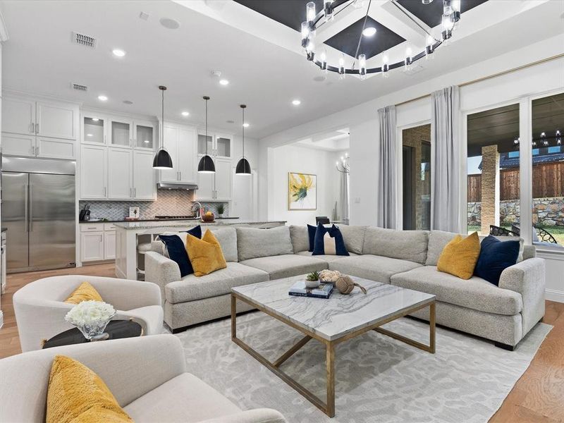 Furnished interior view inside a new home in , Celina (Image 10).