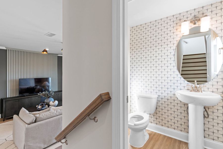 Representative furnished interior of a home built from the Joliet by Pulte Homes in Lakeside Townes at Riverlights, Wilmington (Image 37).