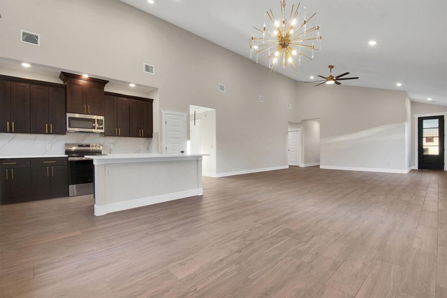 Furnished interior view inside a new home in , Bastrop (Image 11).