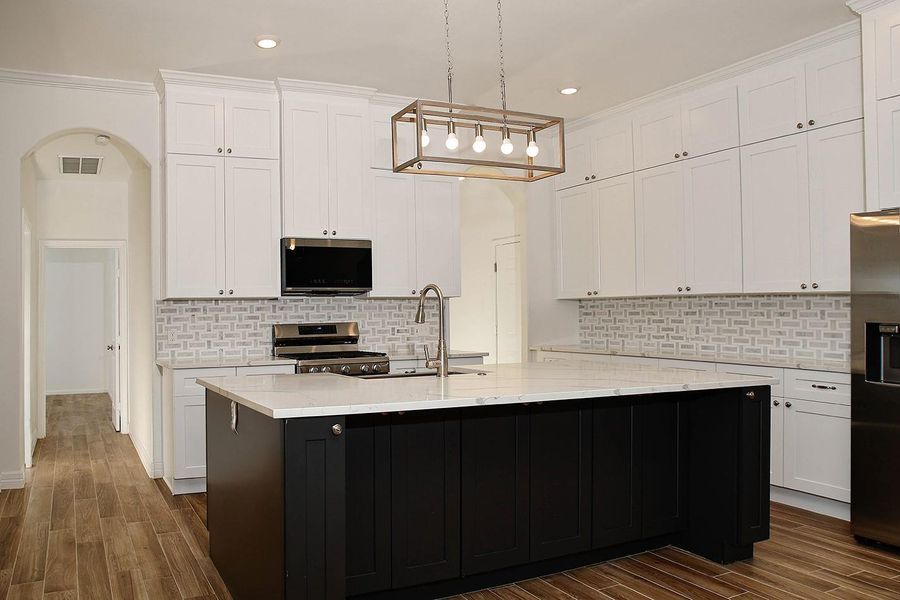 Furnished interior view inside a new home in , Magnolia (Image 5).