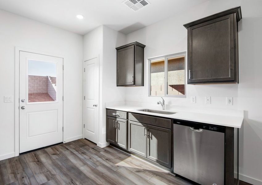 Enjoy cooking in this spacious, naturally-lit kitchen.