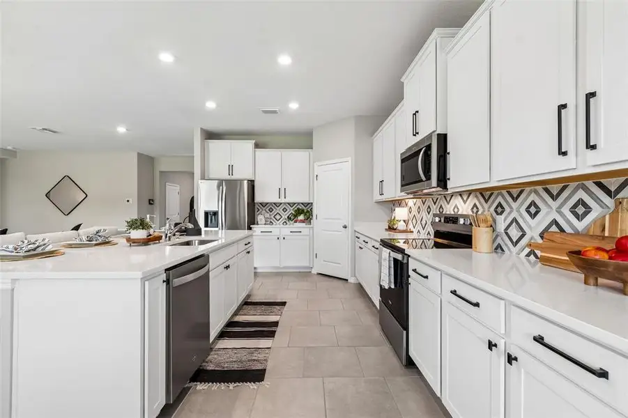 Furnished interior view inside a new home in Deerbrook, Land O' Lakes (Image 7).