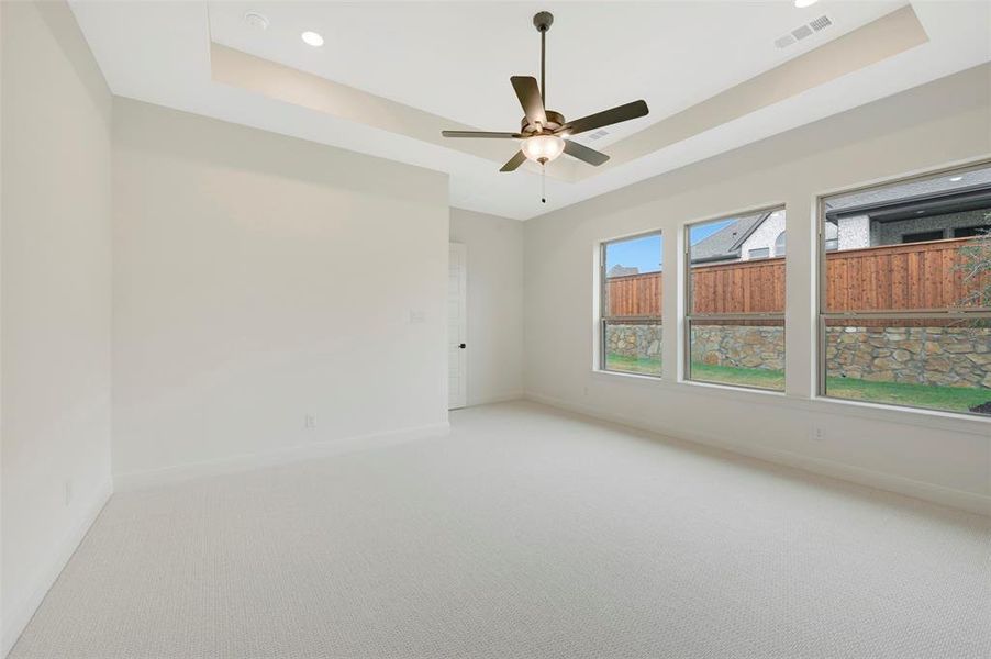 Spacious, unfurnished interior of a new home in Terraces – Estates, Rockwall (Image 21).