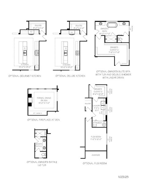 2D floor plan layout for the Provenance by Epcon Communities in The Courtyards at Lake Davidson, Mooresville, NC (Image 29). 2D floor plan layout for the Provenance by Epcon Communities in The Courtyards at Lake Davidson, Mooresville, NC (Image 29).