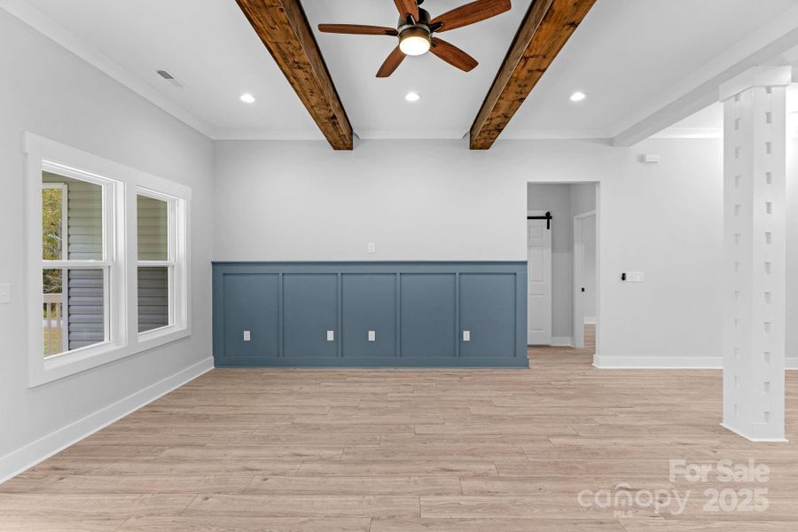 Spacious, unfurnished interior of a new home in , Hendersonville (Image 28).
