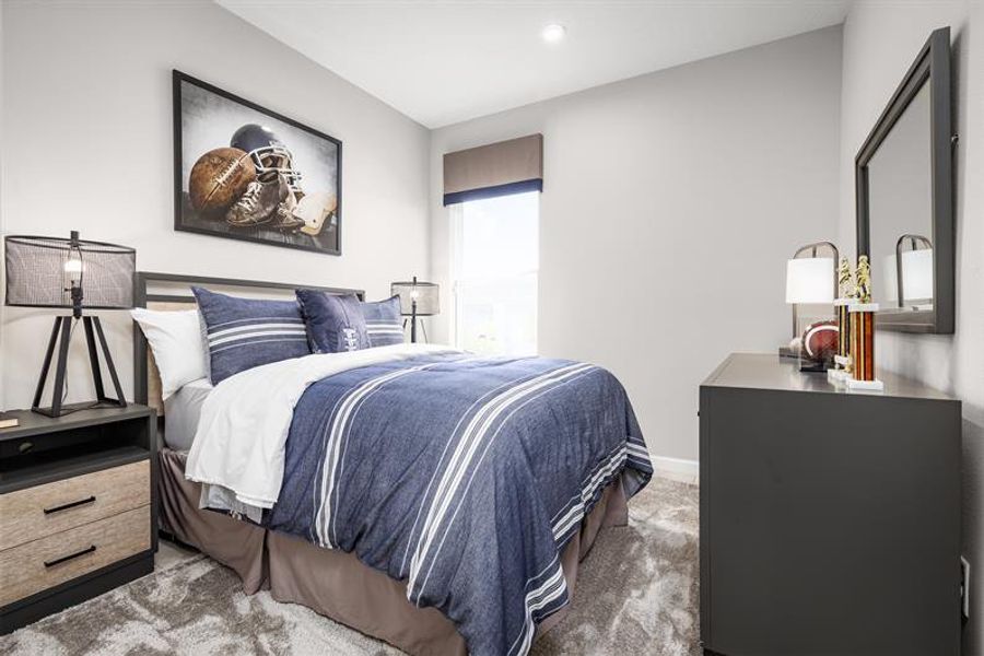 Furnished interior view inside a new home in Brooks Landing, Titusville (Image 15).