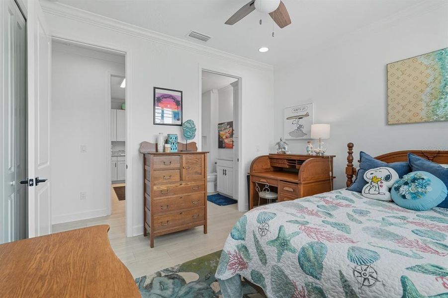 Furnished interior view inside a new home in , Daytona Beach (Image 10).