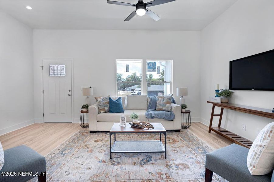 Furnished interior view inside a new home in , Keystone Heights (Image 6).