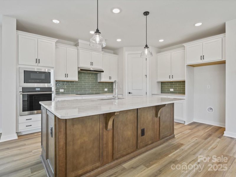 Furnished interior view inside a new home in The River District - Pioneer Collection, Charlotte (Image 13).
