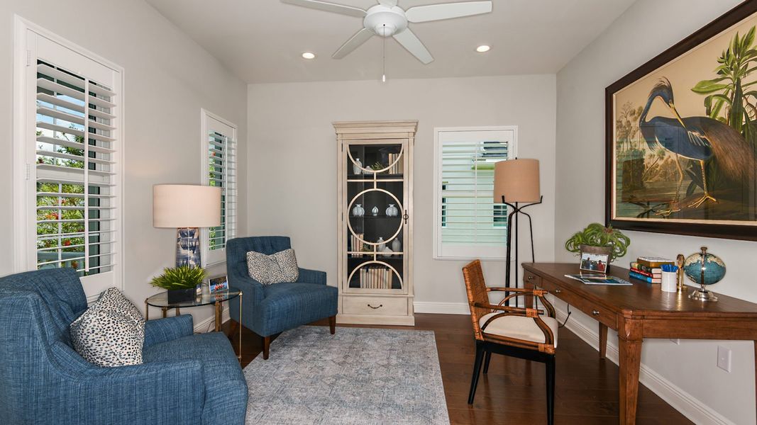 Furnished interior view inside a new home in Tide Marsh, Fort Myers (Image 9).