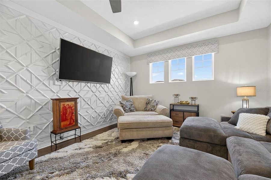 Furnished interior view inside a new home in SouthShore Yacht Club, Ruskin (Image 45).