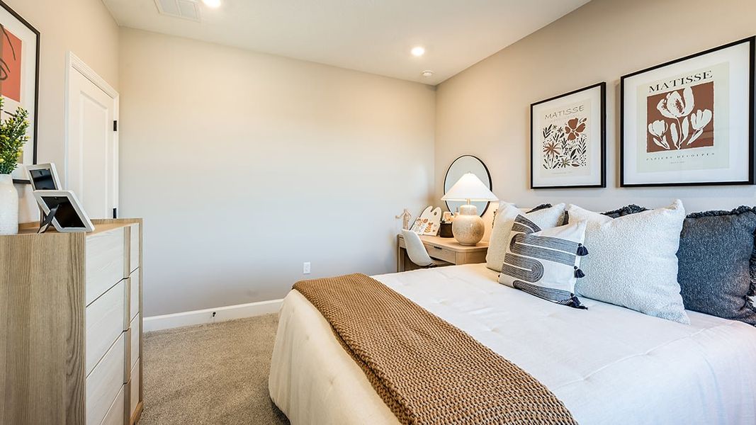 Representative furnished interior of a home built from the Anastasia by Taylor Morrison in Lochside, Mount Dora (Image 27).