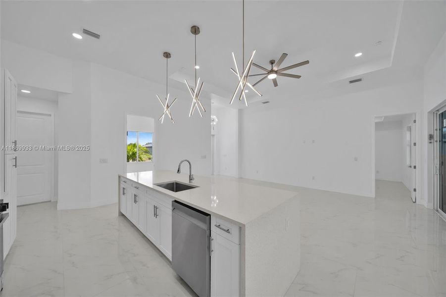 Furnished interior view inside a new home in , Cape Coral (Image 3).