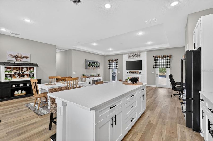 Furnished interior view inside a new home in , Dunnellon (Image 8).
