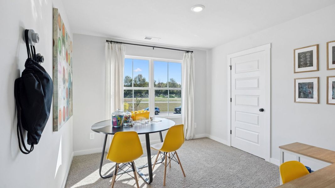 Furnished interior view inside a new home in Harvest Point, Spring Hill (Image 32). Furnished interior view inside a new home in Harvest Point, Spring Hill (Image 32).