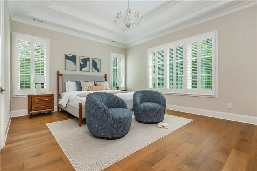 Furnished interior view inside a new home in , Brookhaven (Image 15).