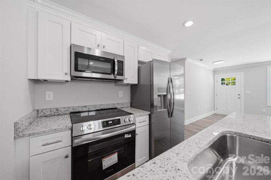Furnished interior view inside a new home in , Hickory (Image 10).